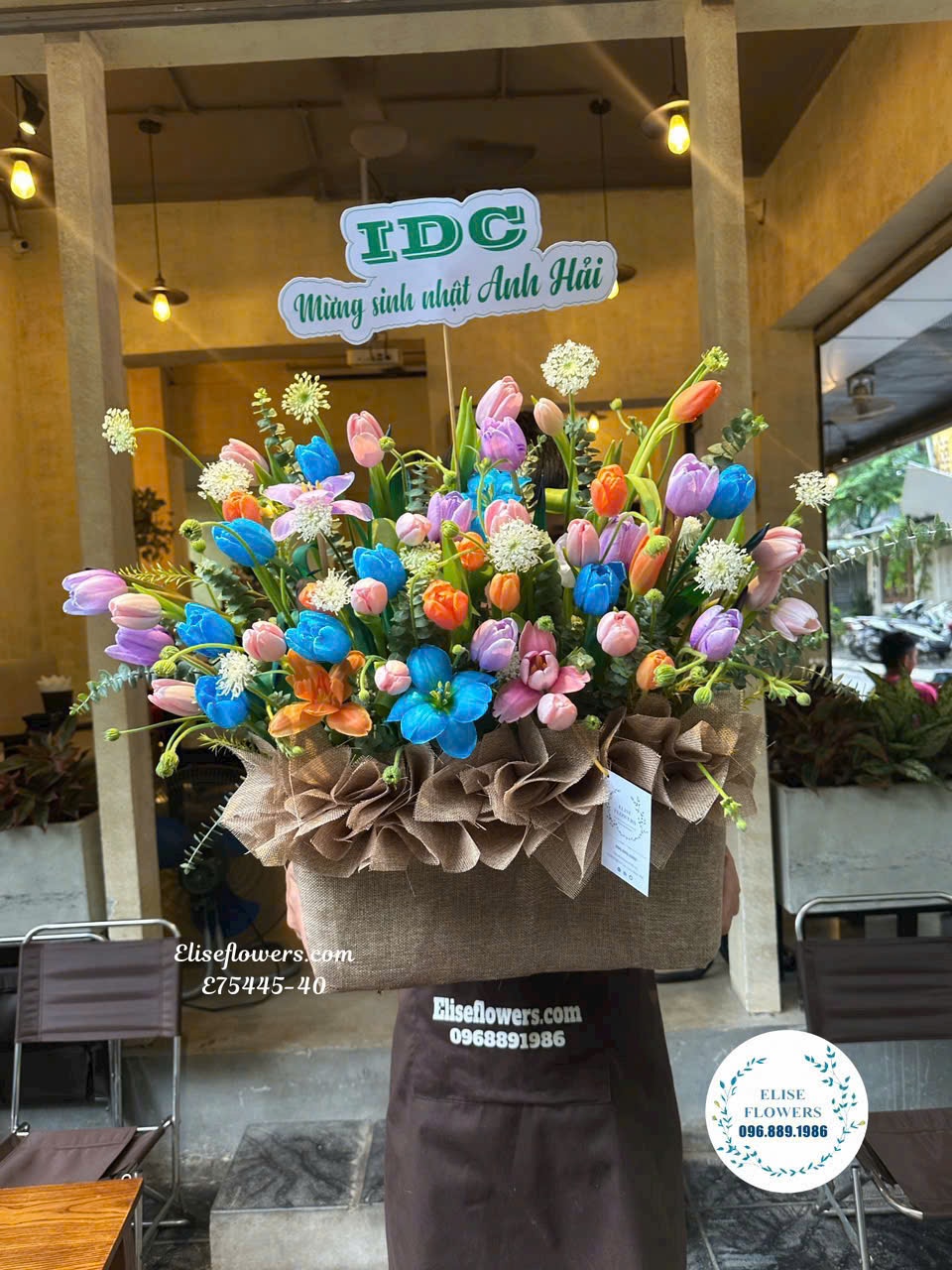 Mua hoa Tulip cao cấp. Dịch vụ đặt hoa Tulip ở HN