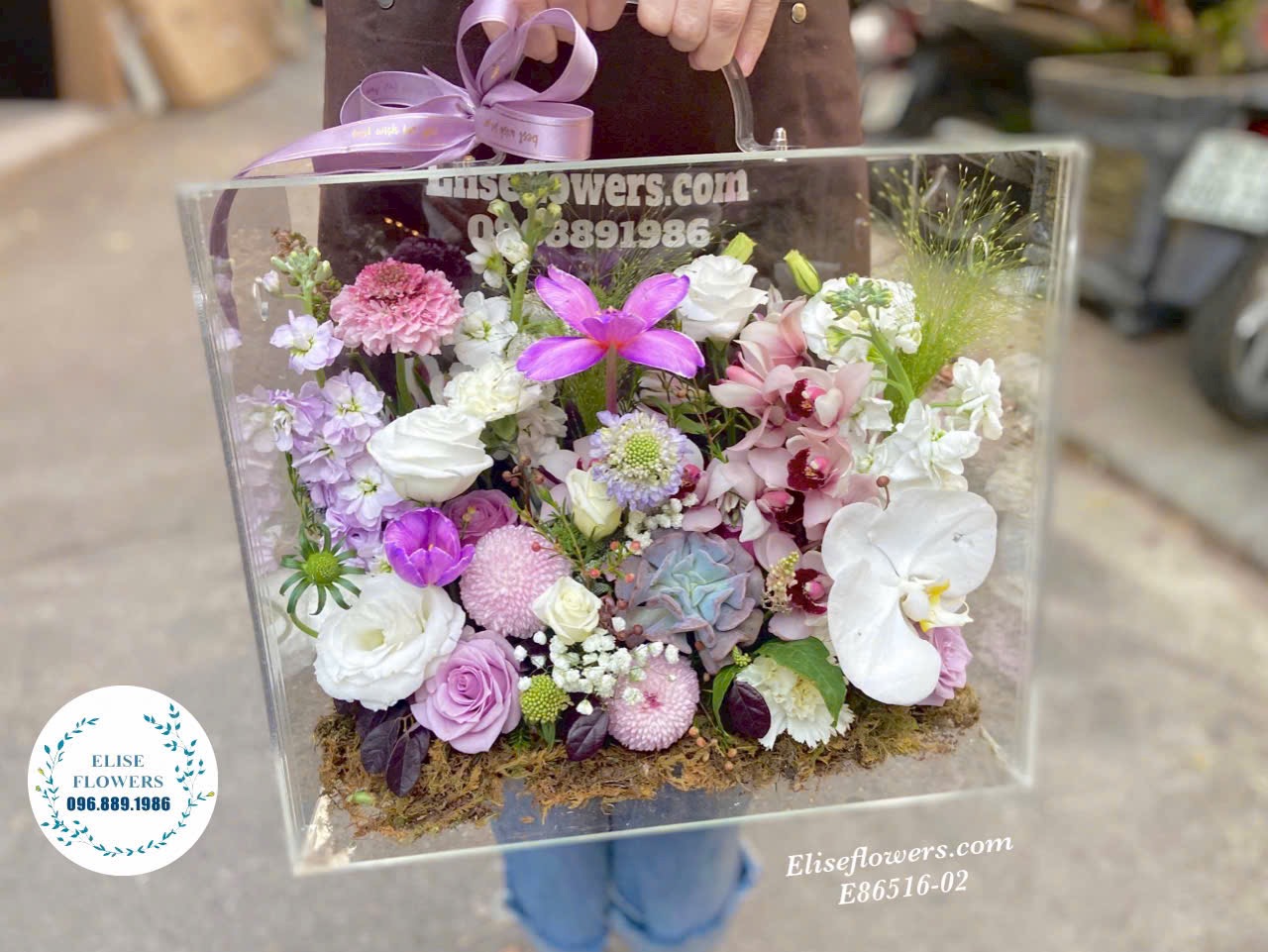 Vali Mica tặng sinh nhật bạn bè, người thân, người yêu. Eliseflowers.