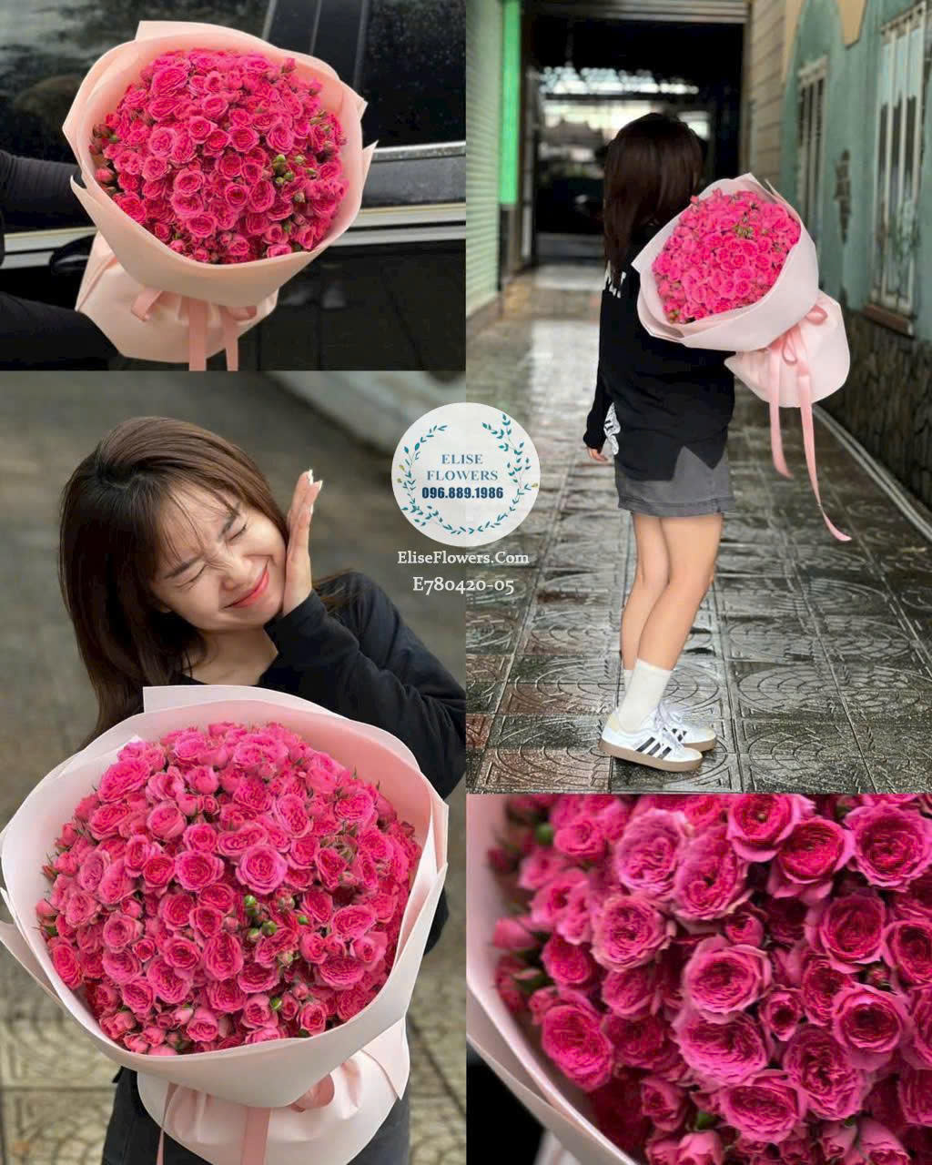 Mẫu Hồng Sophia Đẹp| Bó Hoa Hồng Cùm Sophia Cap Cấp Tặng Vợ Và Bạn Gái Ngày 20-10