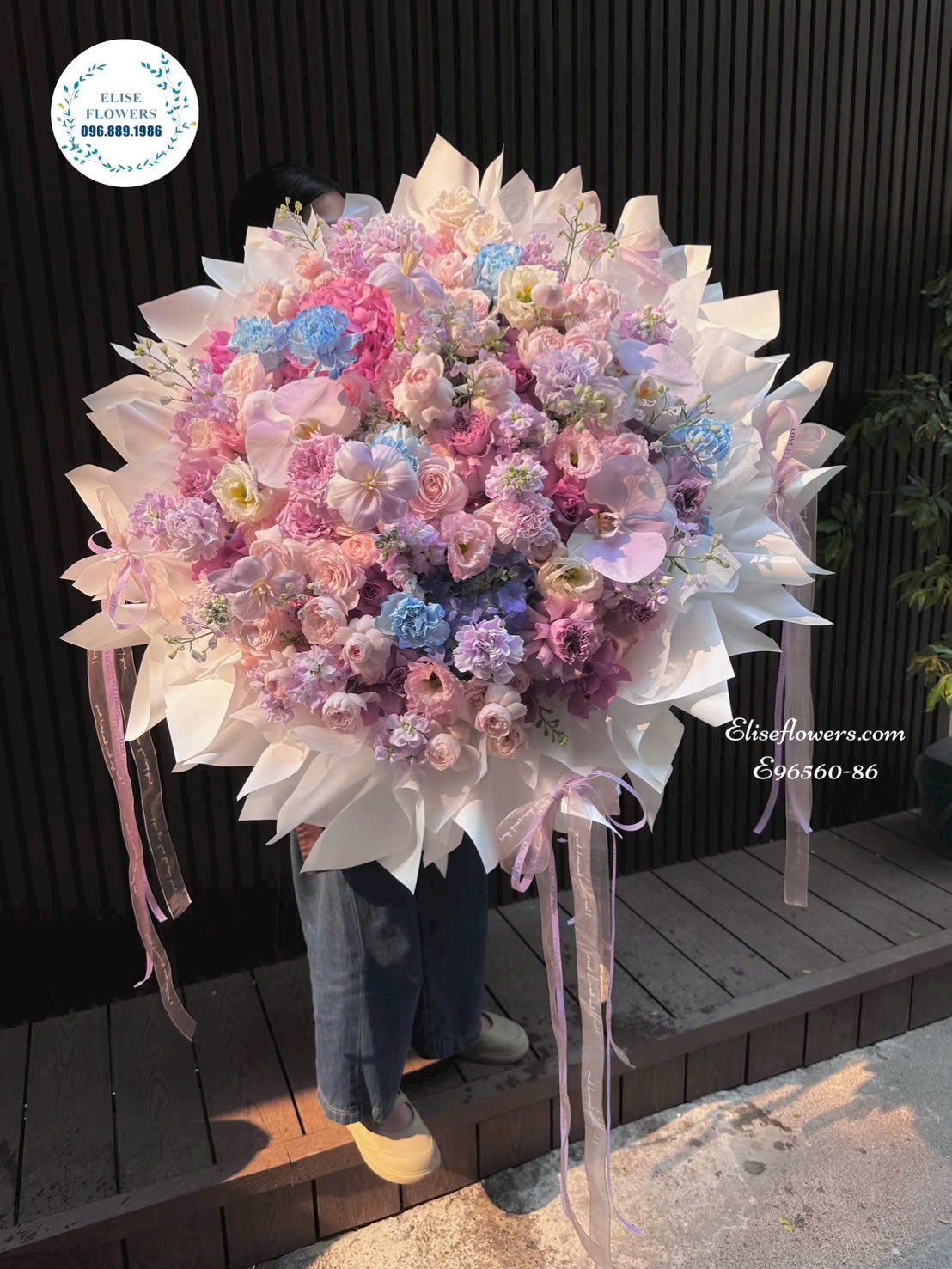 Điện hoa sinh nhật bạn gái ở Hà Nội. Hoa sinh nhật Hà Nội. Điện hoa nhanh 2h. Elise FLowers