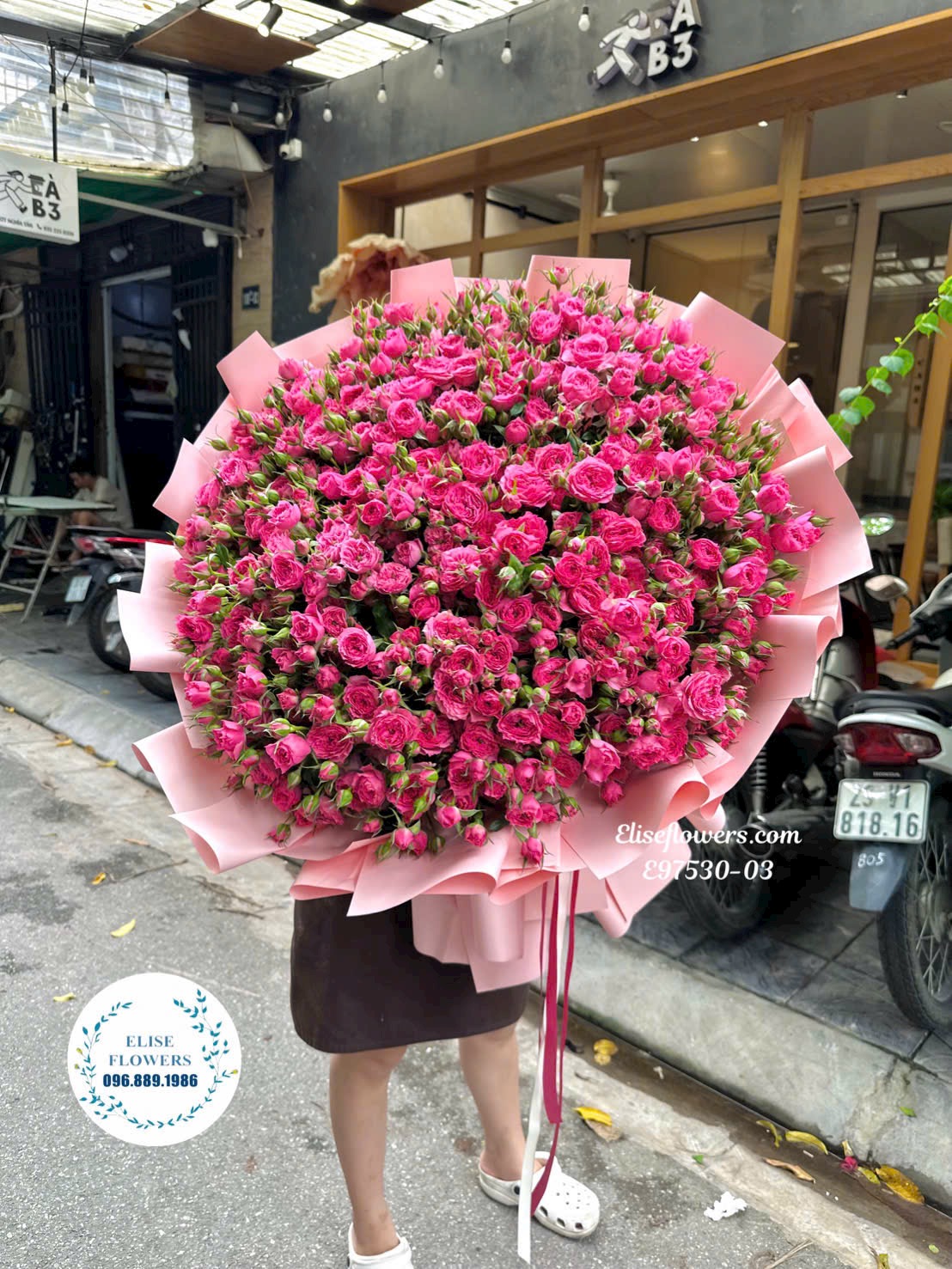 Bó Hoa Hồng Chùm Sohia Cao Cấp Tặng Người Yêu| Eliseflowers