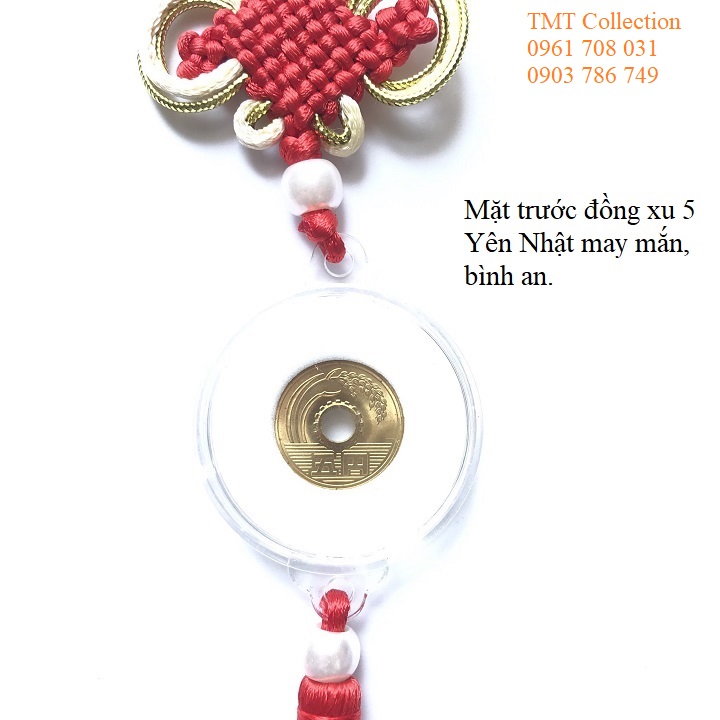 Dây treo may mắn xu 5 Yên Nhật - TMT Collection.com