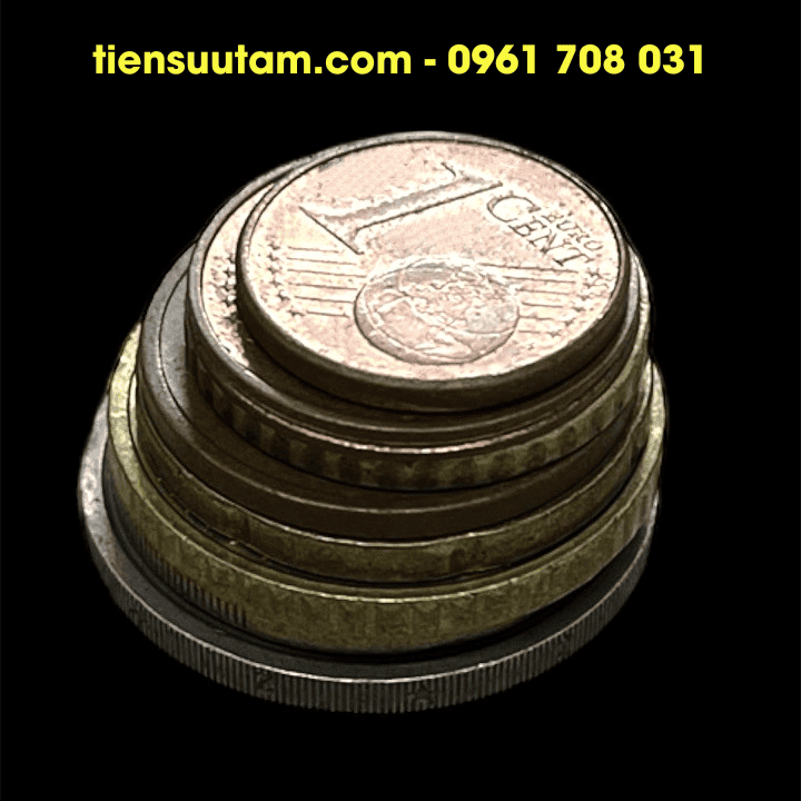 Bộ 8 Xu Euro 