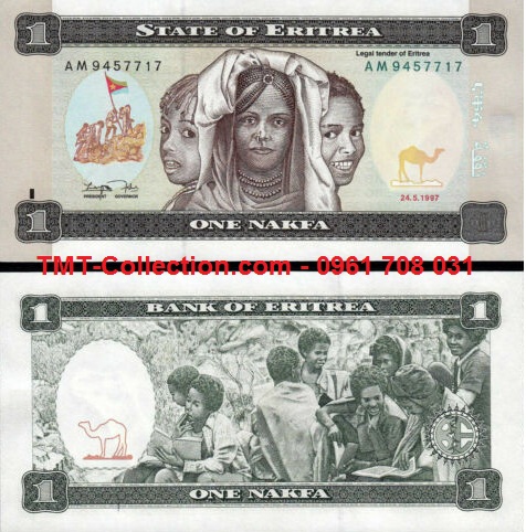 Eritrea 5 Nakfa 1997 UNC (tờ)