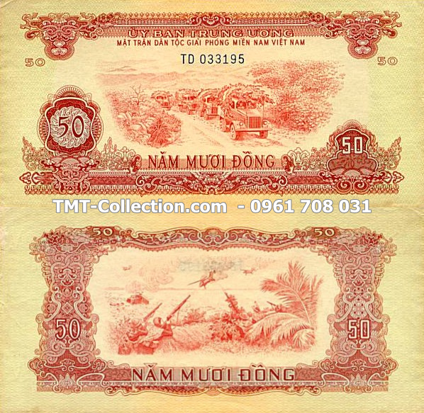 Tiền Giấy 50 ĐỒNG 1963