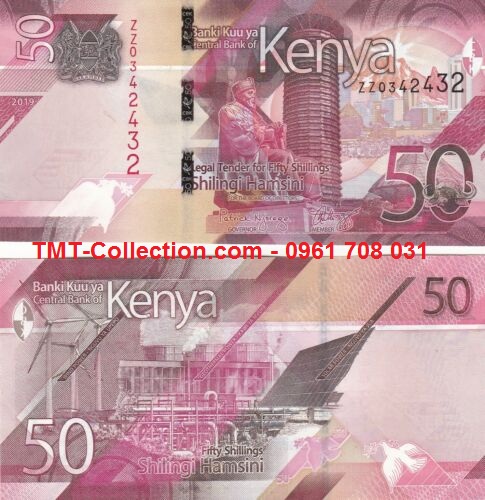 Kenya 50 shillings 2019 Unc