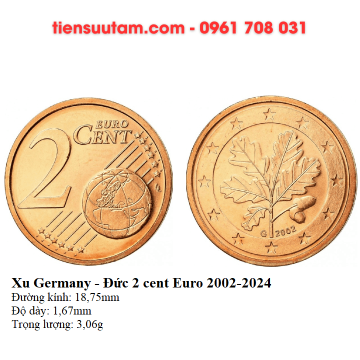 Bộ 8 Xu Euro 
