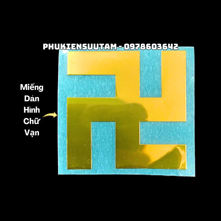 Miếng Dán Hình Chữ Vạn