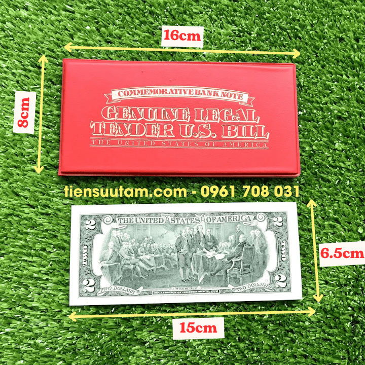 Tiền 2 USD Hình Con Rắn Mạ Vàng 2025