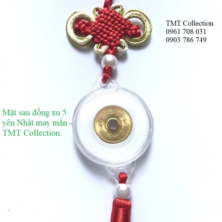 Dây treo may mắn xu 5 Yên Nhật - TMT Collection.com