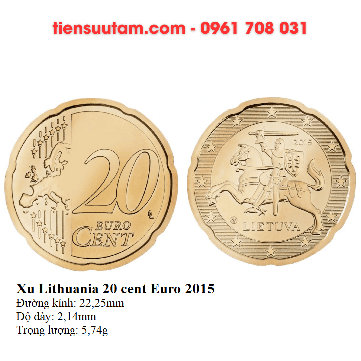 Bộ 8 Xu Euro 