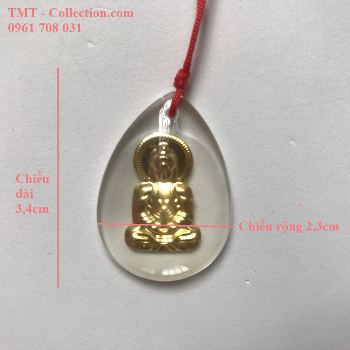 Dây chuyền mặt Phật pha lê - TMT Collection.com