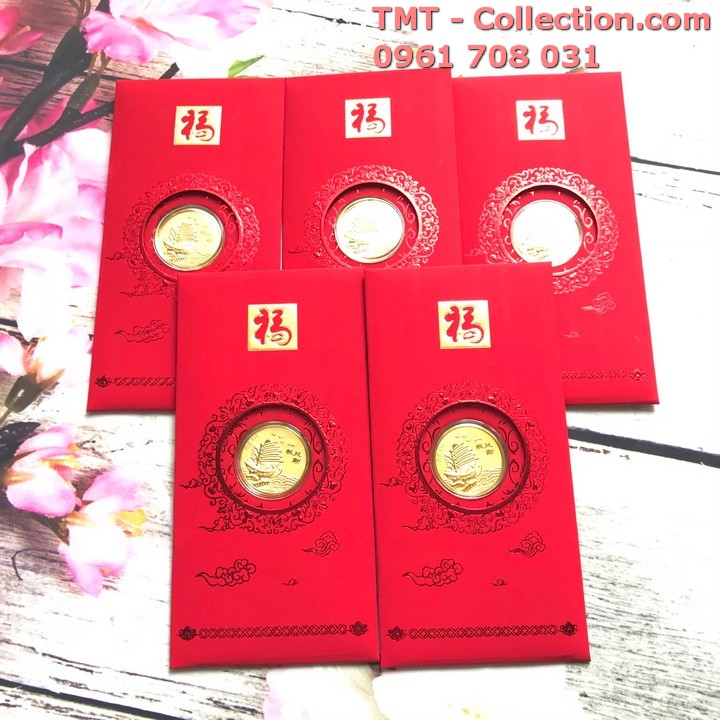 Bao lì xì mạ vàng Thuận Buồm Xuôi Gió - TMT Collection