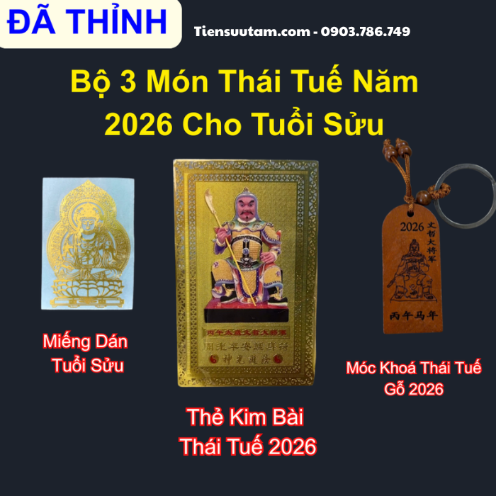 Bộ 3 Món Thái Tuế Năm 2026