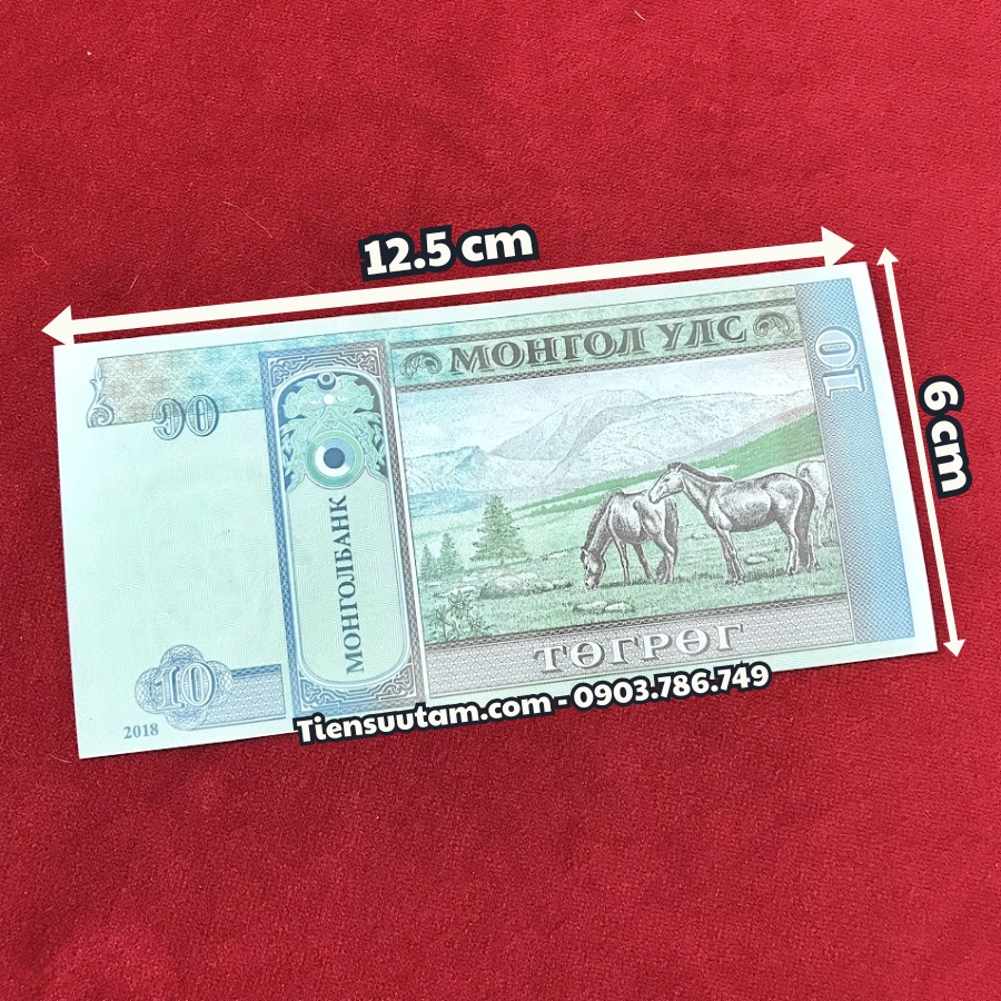 Combo 10 Tờ Tiền Ngựa Mông Cổ 10 Tugrik