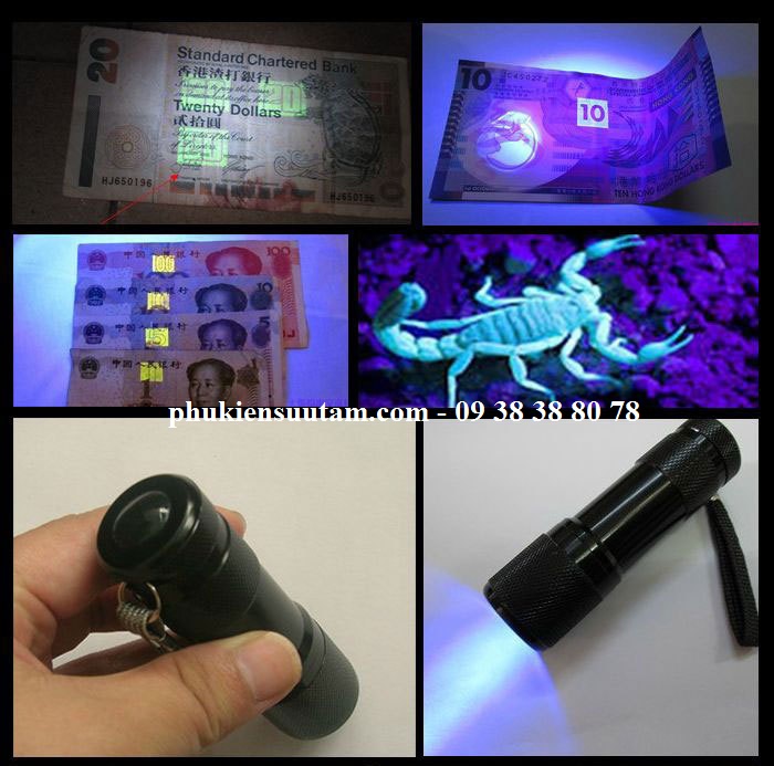 Đèn Pin LED Soi Tiền