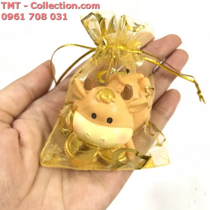 Combo 100 Túi vải hoa văn 7x9cm - TMT Collection