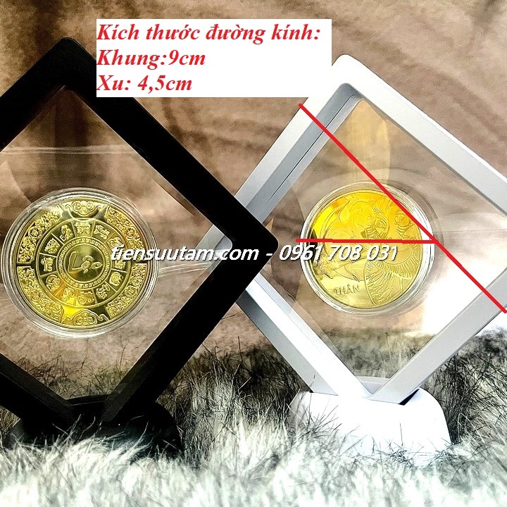 Kích Thước Khung Trưng Bày Xu 12 Con Giáp Thân - Khỉ