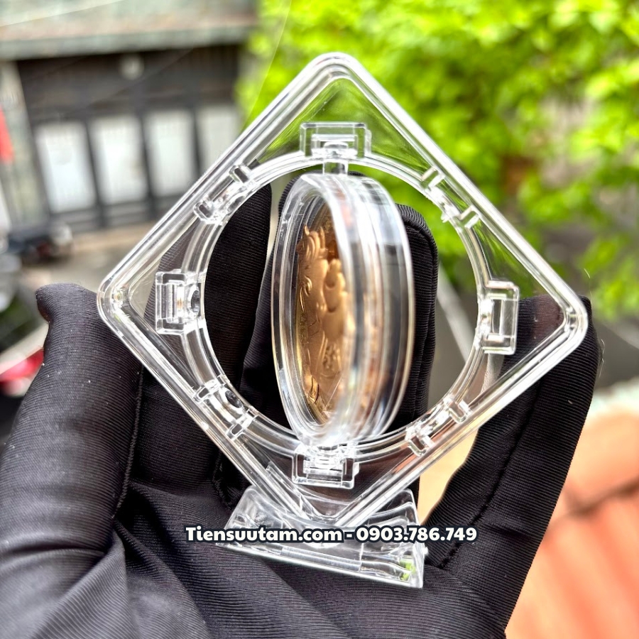 Khung Xoay Miếng Đồng Xu Con Ngựa Cute 2026