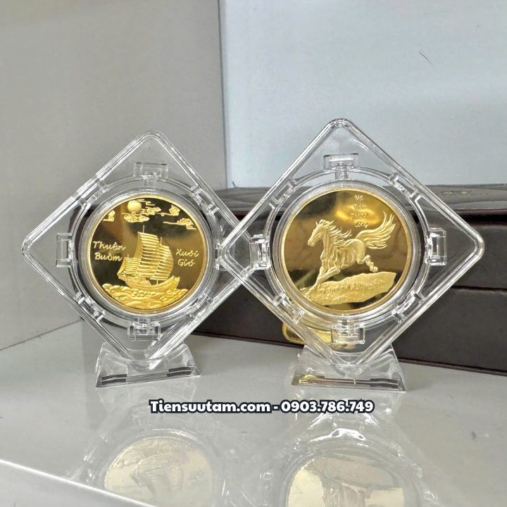 Khung Xoay Xu Hình Con Ngựa Mã Đáo Thuận Buồm