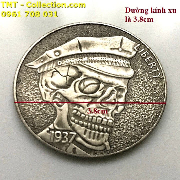 Xu Hobo Morgan Đầu Lâu Đại Bàng 1937 Của Mỹ - TMT Collection.com