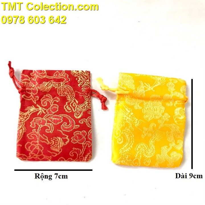 Combo 100 túi gấm long phụng size 7x9cm - TMT Collection.com