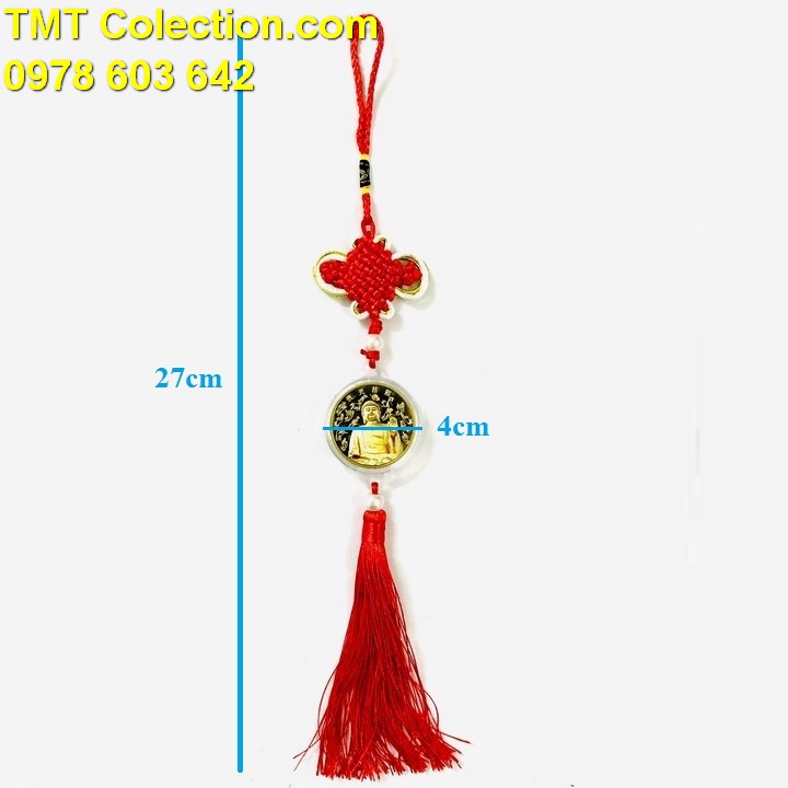 Dây Treo Xu Phật A Di Đà In Màu - TMT Collection
