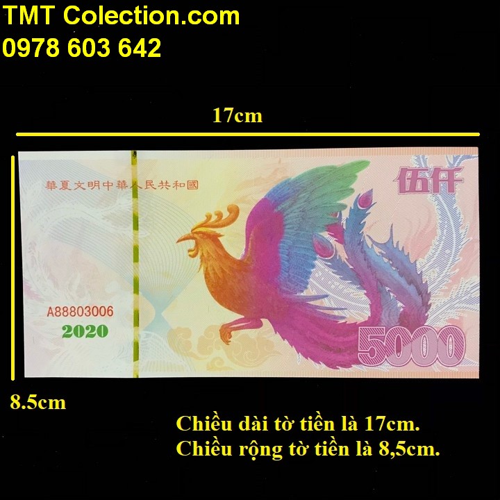 Tiền Phụng Hoàng 5000 của Trung Quốc - TMT Collection.com