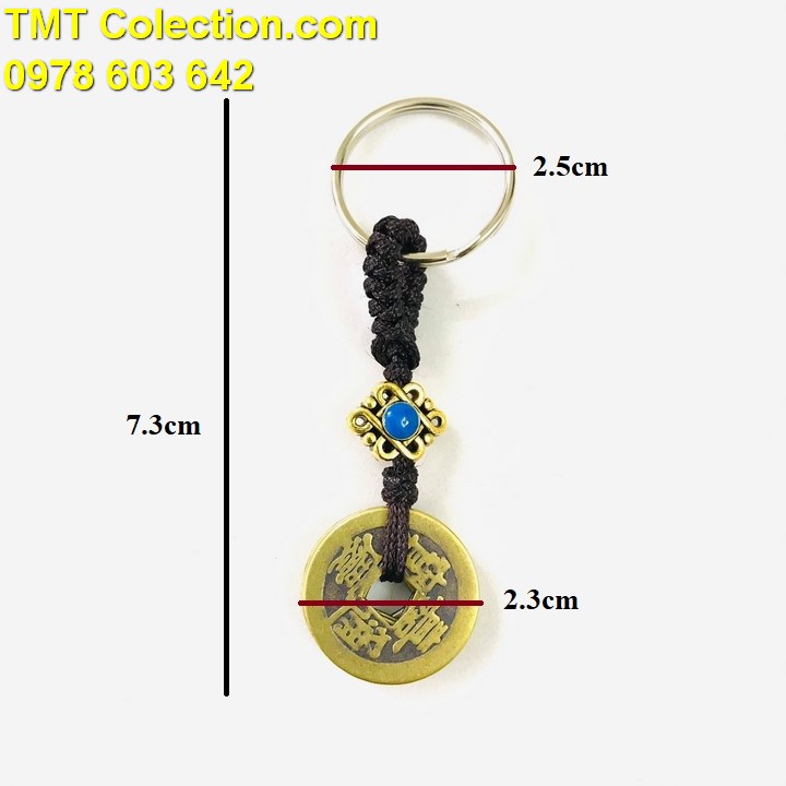 Móc Khóa Xu Ngũ Đế - TMT Collection.com