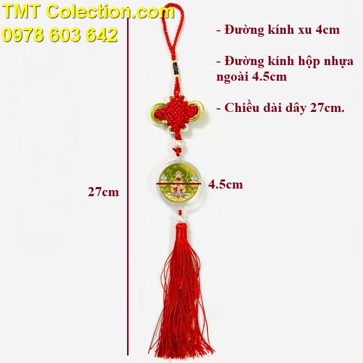 Dây Treo Xu Thần Tài In Màu - TMT Collection