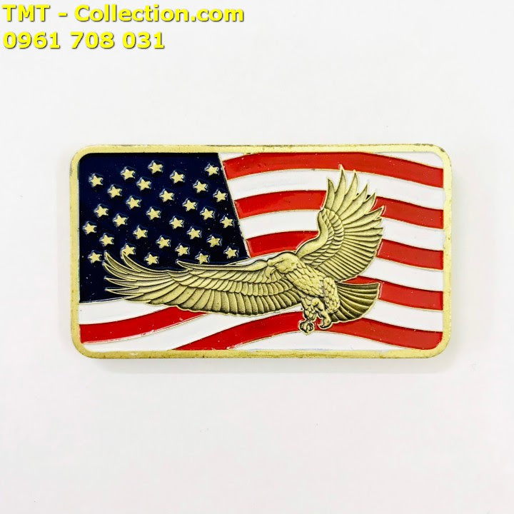 Medal Hình Đại Bàng và Cờ Mỹ - TMT Collection