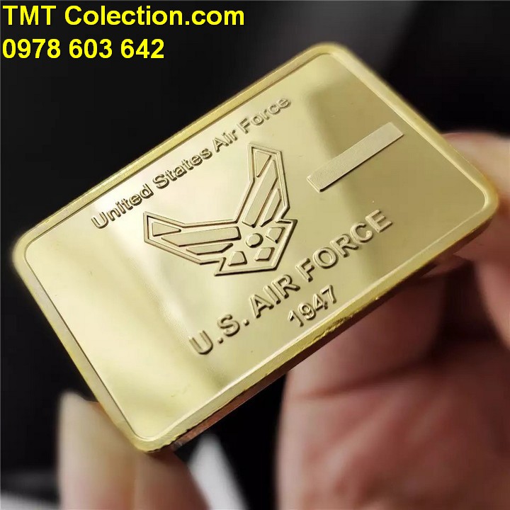 Medal hình máy bay F16 không lực Mỹ - TMT Collection