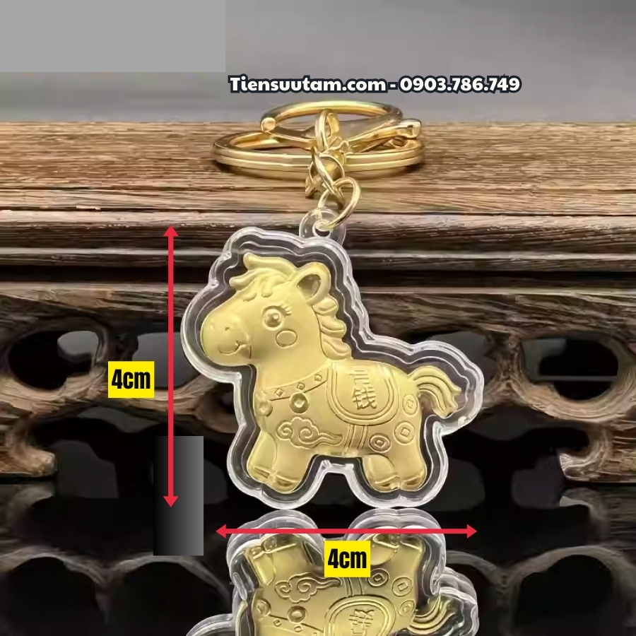 Móc Khoá Ngựa Mã Tiểu Dã