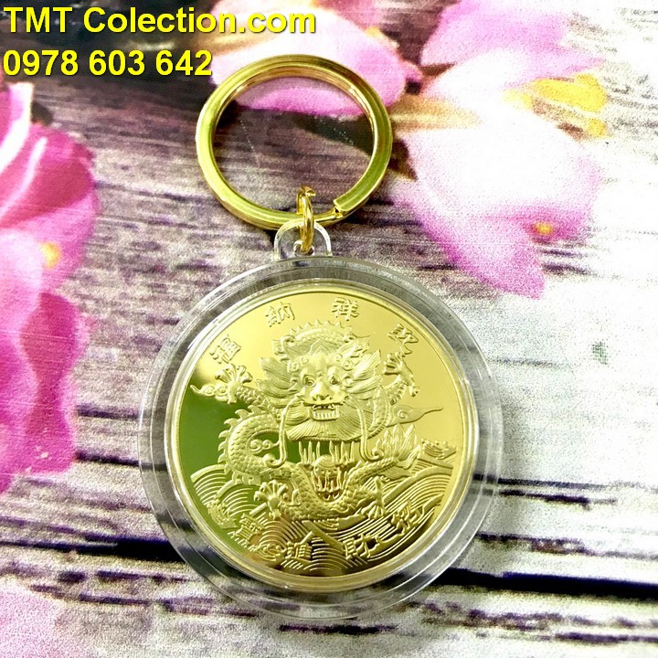 Móc khóa xu Con Rồng - TMT Collection.com