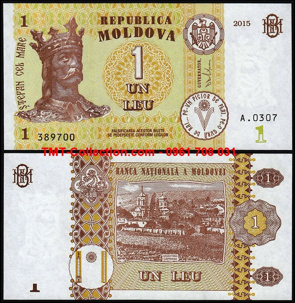 Moldova 1 Leu 2010 UNC