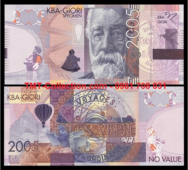 Switzerland - Thụy Sĩ KBA Giori Jules Verne Specimen UNC