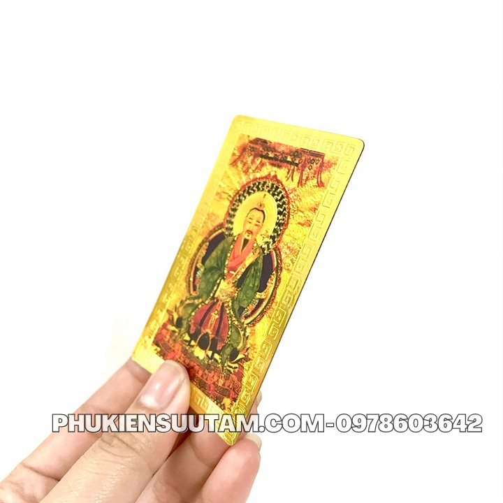 Thẻ Kim Bài Thần Trừ Thảm Họa Thiên Tai - Phukiensuutam.com