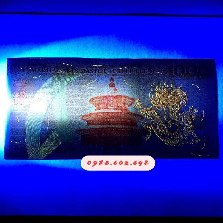 Tiền Lưu Niệm 1000 Kung Fu Lý Tiểu Long - Phukiensuutam.com
