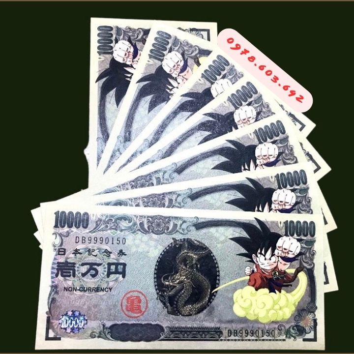 Tiền Lưu Niệm 1000 Yen Nhật Hình Rồng Soguku - Phukiensuutam.com