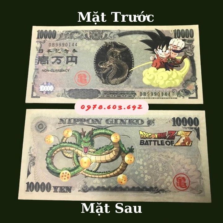 Tiền Lưu Niệm 1000 Yen Nhật Hình Rồng Soguku - Phukiensuutam.com