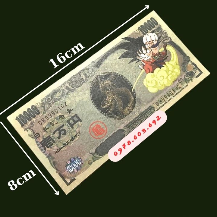 Tiền Lưu Niệm 1000 Yen Nhật Hình Rồng Soguku - Phukiensuutam.com