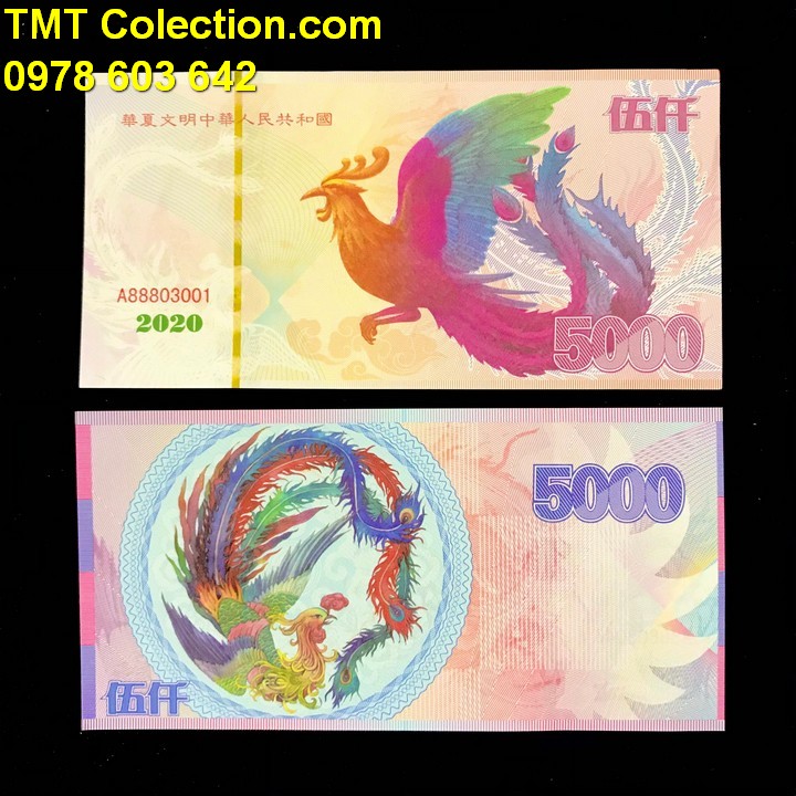 Tiền Phụng Hoàng 5000 của Trung Quốc - TMT Collection.com