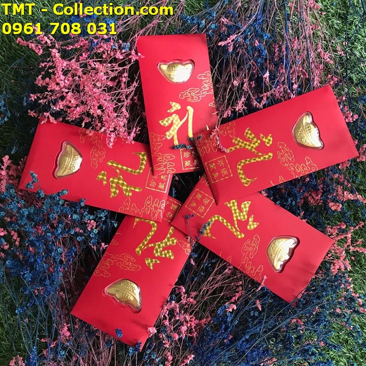 Bao lì xì thỏi vàng - TMT Collection