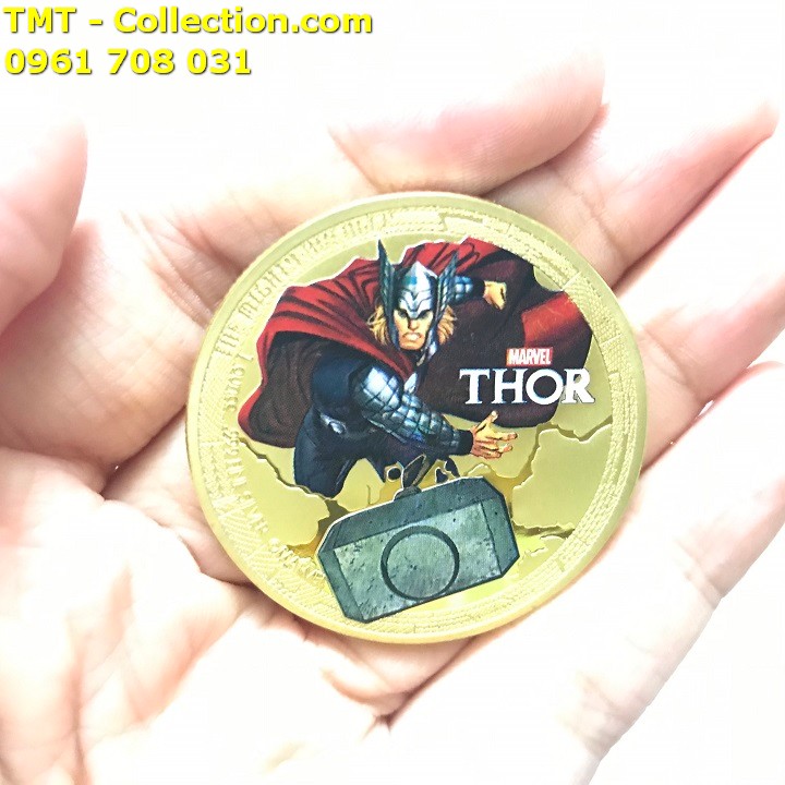 Xu Avengers Marvel Siêu Anh Hùng Thor Vàng - TMT Collection.com