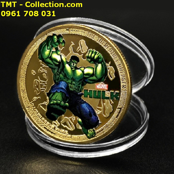 Xu Avengers Marvel Siêu Anh Hùng Hulk Vàng - TMT Collection.com