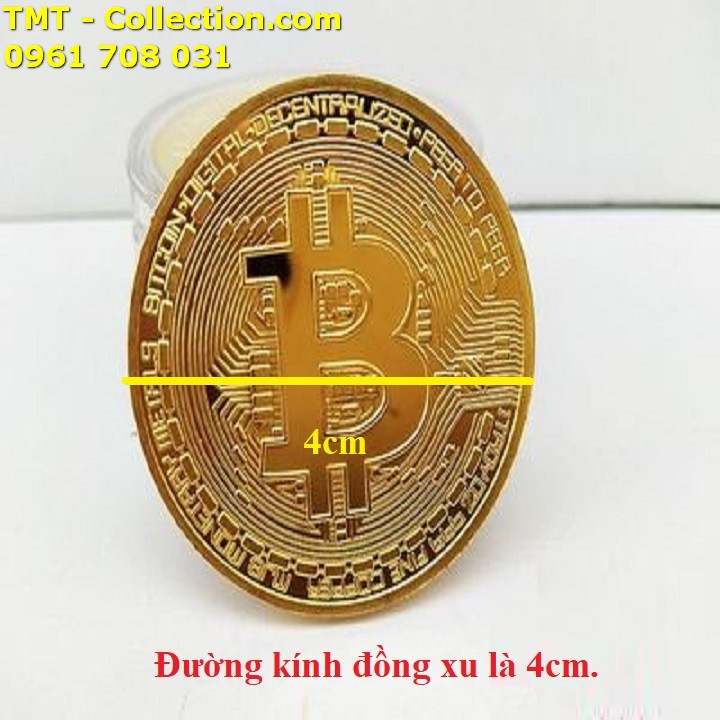 Xu Bitcoin Vàng - TMT Collection.com