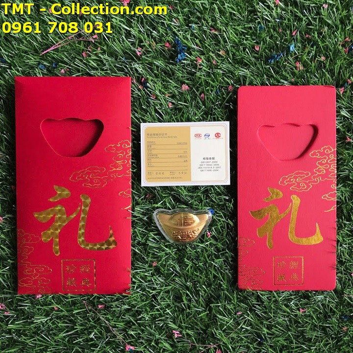 Bao lì xì thỏi vàng - TMT Collection