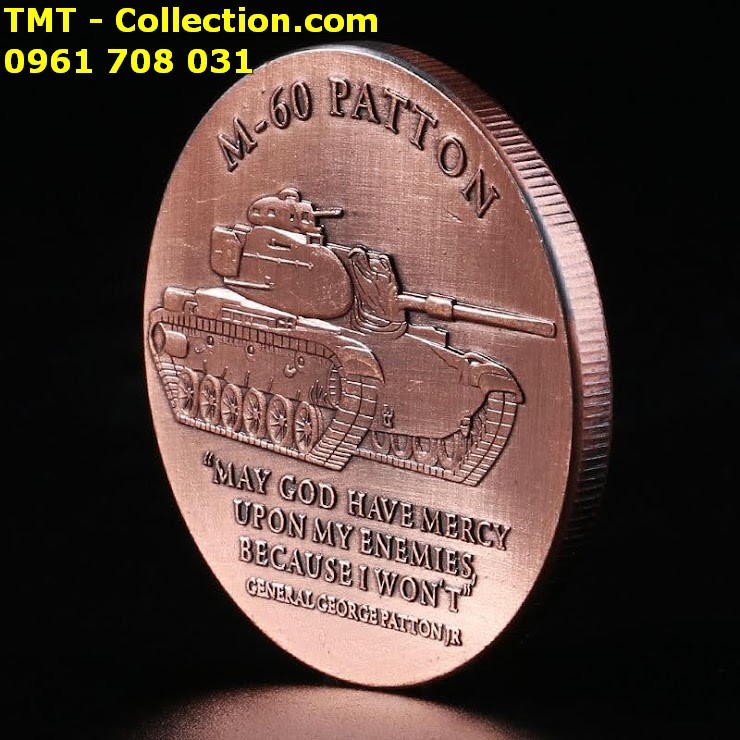 Xu Lưu Niệm Xe Tăng M60 Patton Mỹ - TMT Collection.com