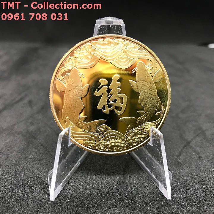 Xu Quan Âm Mạ Vàng Cá Chép - TMT Collection.com