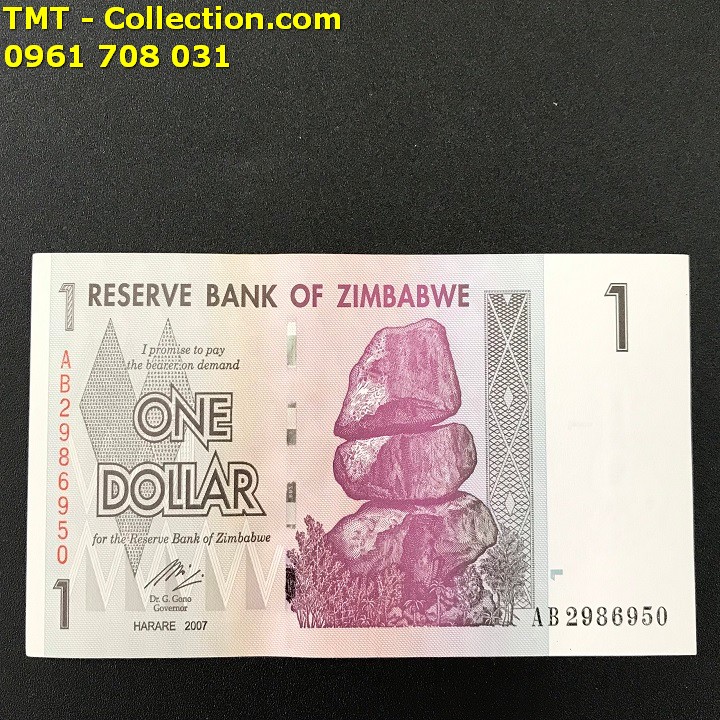Tiền Con Trâu Của Zimbabwe - TMT Collection.com